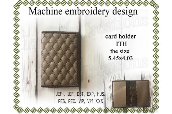 Card Case in the Hoop