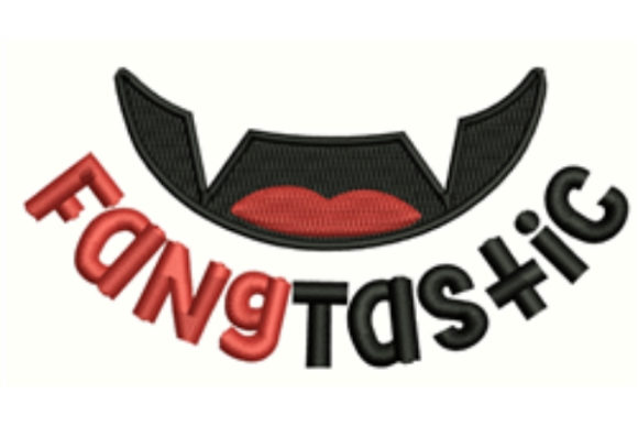 Fangtastic: A Playful, Heartfelt Embroidery Design for Meaningful Gifts