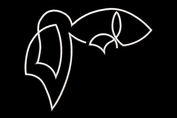 Minimalistic One Line Fish