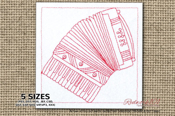 Rossetti-Beginner-Piano-Accordion Redwork