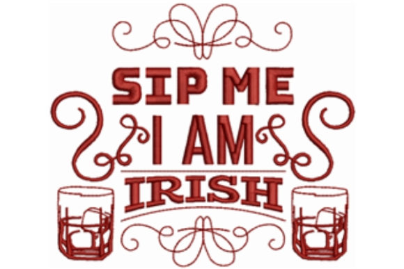 Sip Me: A Craft Fair-Ready Wine Embroidery Design