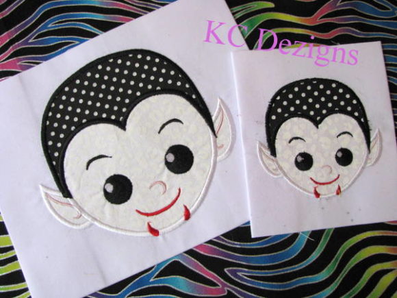 Vampire Boy Applique