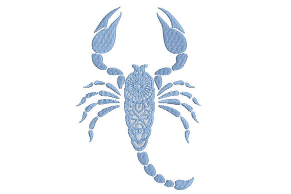 Zodiac Scorpion Mandala Style
